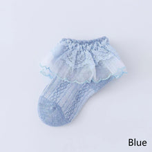 Load image into Gallery viewer, Summer Newborn Socks Breathable Cotton Socks Baby Infant Lace Socks Dress Up for Girls Boys Gift