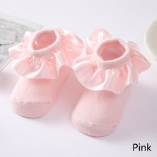 Load image into Gallery viewer, Spring Summer Newborn Floor Socks Breathable Socks Baby 0-24 Months Infant Kids Socks Dress Up for Girls Boys Gift