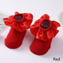 Load image into Gallery viewer, Spring Summer Newborn Floor Socks Breathable Socks Baby 0-24 Months Infant Kids Socks Dress Up for Girls Boys Gift