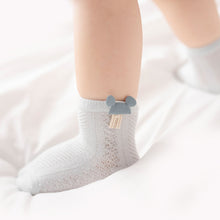Load image into Gallery viewer, Summer Newborn Socks Breathable Socks Baby 0-24 Months Infant Kids Ankle Socks Toddler Sock Dress Up for Girls Boys Gift
