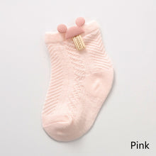 Load image into Gallery viewer, Summer Newborn Socks Breathable Socks Baby 0-24 Months Infant Kids Ankle Socks Toddler Sock Dress Up for Girls Boys Gift