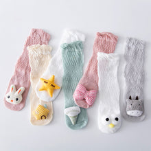 Load image into Gallery viewer, Summer Newborn Anti Mosquito Socks Breathable Socks Baby 0-36 Months Infant Kids Socks Toddler Sock Dress Up for Girls Boys Gift