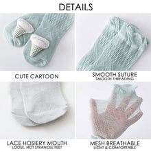 Load image into Gallery viewer, Summer Newborn Anti Mosquito Socks Breathable Socks Baby 0-36 Months Infant Kids Socks Toddler Sock Dress Up for Girls Boys Gift