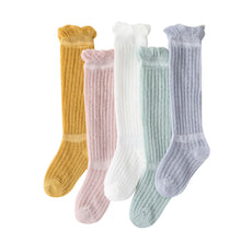 Load image into Gallery viewer, Summer Newborn Anti Mosquito Socks Breathable Socks Baby 0-36 Months Infant Kids Socks Toddler Sock Dress Up for Girls Boys Gift