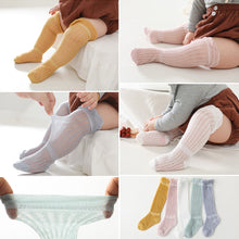 Load image into Gallery viewer, Summer Newborn Anti Mosquito Socks Breathable Socks Baby 0-36 Months Infant Kids Socks Toddler Sock Dress Up for Girls Boys Gift