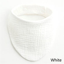 Load image into Gallery viewer, Baby Bibs Scarf Boys Girls Accessories Newborn Baby Cotton Soft Scarf Infant Saliva Towel Baby Supplies
