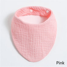 Load image into Gallery viewer, Baby Bibs Scarf Boys Girls Accessories Newborn Baby Cotton Soft Scarf Infant Saliva Towel Baby Supplies