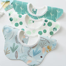 Load image into Gallery viewer, Baby Bibs Scarf Boys Girls Accessories Newborn Baby Cotton Soft Scarf Infant Saliva Towel Baby Supplies