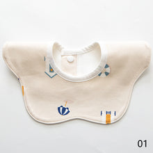 Load image into Gallery viewer, Baby Bibs Scarf Boys Girls Accessories Newborn Baby Cotton Soft Scarf Infant Saliva Towel Baby Supplies