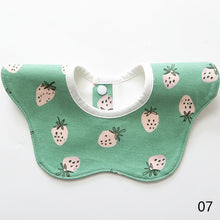 Load image into Gallery viewer, Baby Bibs Scarf Boys Girls Accessories Newborn Baby Cotton Soft Scarf Infant Saliva Towel Baby Supplies