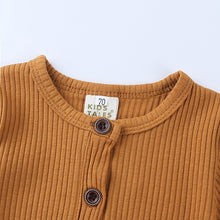 Load image into Gallery viewer, Summer Newborn Baby Romper Cotton Infant Bodysuit Short Sleeve Romper Plain Jumpsuits Knit Toddler Baby Clothes
