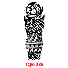 Load image into Gallery viewer, Black Forest Tattoo Sticker for Men Women Children Lion Wolf Death Skull Temporary Tattoo Fake Henna Skeleton King Animal Tatoo