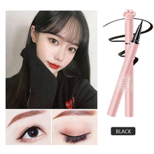 Load image into Gallery viewer, Eyeliner Liquid Thin Head Beginners Do Not Smudge Cartoon Eyeliner Liquid Pen Make Up Cosmetic cute Cat Paw Women Beauty Tools