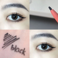 Load image into Gallery viewer, Black Automatic Waterproof Eyeliner Brush Long Lasting Sweatproof Eyeliner Pencil Non-marking Eyeliner Non Easy Smudge Cosmetic