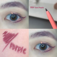 Load image into Gallery viewer, Black Automatic Waterproof Eyeliner Brush Long Lasting Sweatproof Eyeliner Pencil Non-marking Eyeliner Non Easy Smudge Cosmetic