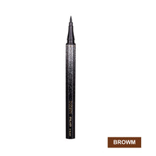 Load image into Gallery viewer, Starry Eyeliner Waterproof Sweat-proof Long Lasting Not Smudged Hard-headed Novice Eyeliner Black Coffee-colored Eyeliner