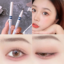 Load image into Gallery viewer, Silkworm Eyeliner Pen Natural Chestnut Brown Lying Silkworm Pencil Waterproof Outline Eye Shadow Pen Drawing Women Eyelashes