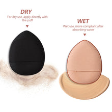 Load image into Gallery viewer, Mini Size Finger Shape Air Cushion Sponge Foundation Makeup Blender Undereye Concealer Highlighter Makeup Puff Tools