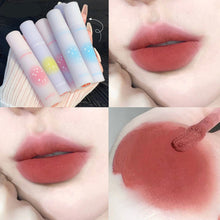 Load image into Gallery viewer, Matte Non-fading Non-stick Cup Lip Glaze Lipstick Female Milk Tea Color Daily Temperament Cosmetics Lipstick Make Up