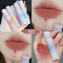 Load image into Gallery viewer, Matte Non-fading Non-stick Cup Lip Glaze Lipstick Female Milk Tea Color Daily Temperament Cosmetics Lipstick Make Up