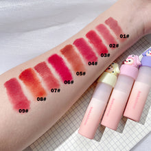 Load image into Gallery viewer, Cute Beauty Matte Lip Glaze Female Lip Gloss Lip Color Cosmetics Velvet Not Easy To Fade Nature Water Proof Women Make Up