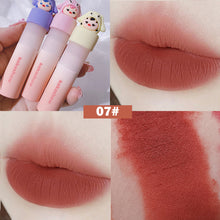 Load image into Gallery viewer, Cute Beauty Matte Lip Glaze Female Lip Gloss Lip Color Cosmetics Velvet Not Easy To Fade Nature Water Proof Women Make Up