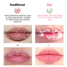 Load image into Gallery viewer, Bubble Moisten Lip Scrub Makeup Exfoliating Moisturizing Full Lips Lip Gloss Dead Skin Gel Removal lip Scrub Cosmetics