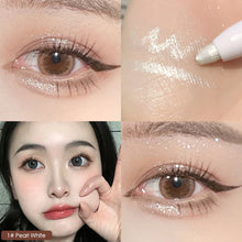 Load image into Gallery viewer, Shiny Glitter Eyeshadow Pen Diamond Eyes Pencil Eyeliner Pearlescent Matte Highlight Pen Brighten Lying Silkworm Pen Cosmetics