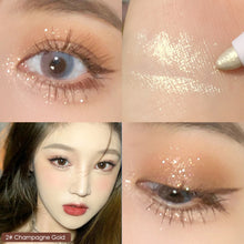 Load image into Gallery viewer, Shiny Glitter Eyeshadow Pen Diamond Eyes Pencil Eyeliner Pearlescent Matte Highlight Pen Brighten Lying Silkworm Pen Cosmetics