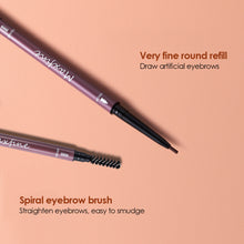 Load image into Gallery viewer, Magic Color Mascara 2.5mm Slim Brush Heads Natural Silk Fiber Waterproof Curling Mascara Volume Extension Girl Cosmetic