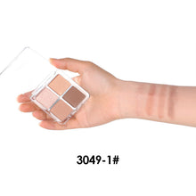 Load image into Gallery viewer, 4 Color Charming Glitter Eyeshadow Palette Matte Bright Eyeshadow Pearly Eyeshadow Palette Eye Makeup Palette Cosmetics Beauty