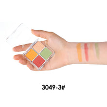 Load image into Gallery viewer, 4 Color Charming Glitter Eyeshadow Palette Matte Bright Eyeshadow Pearly Eyeshadow Palette Eye Makeup Palette Cosmetics Beauty