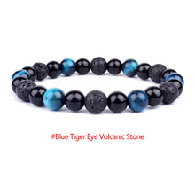 Load image into Gallery viewer, Magnetic Hematite Bracelets Men Tiger Eye Stone Bead Couple Bracelets for Women Health Care Magnet Help Weight Loss Jewelry