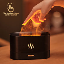 Load image into Gallery viewer, Aroma Oil Diffuser 180ml Air Humidifier Aromatherapy Diffusers Ultrasonic Fragrance Difusor Cool Mist Maker LED Essential Oil Simulation Flame Lamp for Bedroom Home