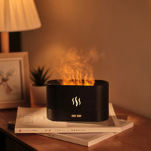 Load image into Gallery viewer, Aroma Oil Diffuser 180ml Air Humidifier Aromatherapy Diffusers Ultrasonic Fragrance Difusor Cool Mist Maker LED Essential Oil Simulation Flame Lamp for Bedroom Home