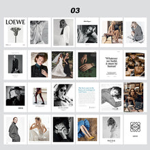 Load image into Gallery viewer, Hot INS Front Cover Fashionable Magazine Character Photo Backdrop Props Life Photography Accessories Ornaments Gourmet Clothing Shooting Decorations with Posing Background