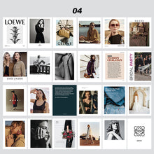 Load image into Gallery viewer, Hot INS Front Cover Fashionable Magazine Character Photo Backdrop Props Life Photography Accessories Ornaments Gourmet Clothing Shooting Decorations with Posing Background