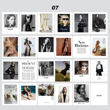 Load image into Gallery viewer, Hot INS Front Cover Fashionable Magazine Character Photo Backdrop Props Life Photography Accessories Ornaments Gourmet Clothing Shooting Decorations with Posing Background