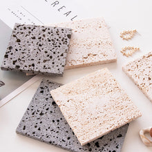 Load image into Gallery viewer, INS Natural Stone Slate Photo Props Background Ornaments Pendulum Props Jewelry Cosmetics Storage Tray Lipsticks Bracelet Shooting Decoration Photography Display Stand