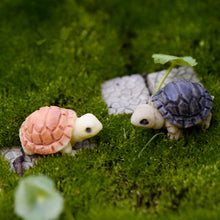 Load image into Gallery viewer, 10PCS Mini Turtle Resin Craft Cute Tortoise Model Miniature Figurines Fairy Garden Ornaments DIY Doll House Terrarium Moss Micro Succulents Landscape Desktop Decoration Accessories