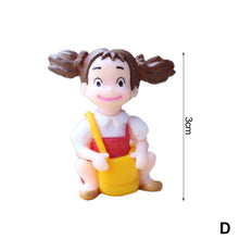 Load image into Gallery viewer, 1pc Mini Landscape Figurine Toys Little Girl Mei Cute Desk Ornament Model Doll Fairy Garden Moss Miniature Home Decor Accessories Kid DIY Gift