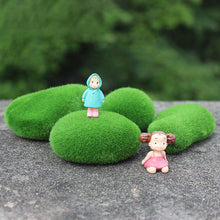 Load image into Gallery viewer, 1pc Artificial Moss Rock Green Fake Stone Simulation Green Glass DIY Plant Decoration Home Decor Creative Crafts for Garden and Crafting Flower Pot