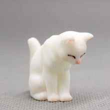 Load image into Gallery viewer, Cute Cat Family Figurines Miniature Cartoon Animal Decor Resin Figure Craft Ornament Micro Landscape Kawaii Desk DIY Accessories For Home Decoration Kids Gift