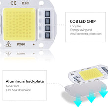 Load image into Gallery viewer, 110V 220V LED Chip 20W 30W 50W COB Chip No Need Driver Smart IC LED Lamp Beads for Flood Light Spotlight Lampada DIY Lighting Warm White