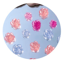 Load image into Gallery viewer, 1 Box Nail Light Change Camellia Jewelry Mixed Pearl Chain Steel Ball Nail Drill Decoration Set Manicure Accessories