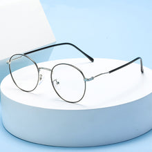 Load image into Gallery viewer, Retro Color Changing Anti-blue Light Glasses Fashion Metal Frame Flat Glasses Outdoor Activities Sunglasses For Men Women