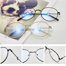 Load image into Gallery viewer, Cute Anti Blue Light Glasses Panda Decorative Metal Glasses Frame Fashion Comfortable Transparent Glasses For Women