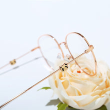 Load image into Gallery viewer, Cute Anti Blue Light Glasses Panda Decorative Metal Glasses Frame Fashion Comfortable Transparent Glasses For Women