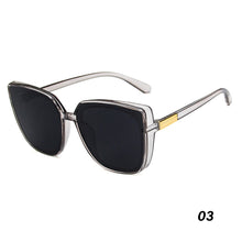 Load image into Gallery viewer, Square Frame Sunglasses Vintage Large Frame Sunglasses Fashion Outdoor UV Protection Sunglasses For Men Women