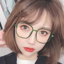 Load image into Gallery viewer, Fashion Large Frame Anti-Blue Light Glasses Polygonal Frame Flat Glasses Comfortable Transparent Glasses